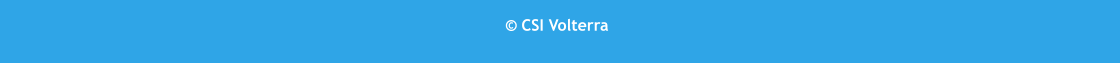 © CSI Volterra