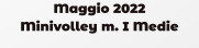 Maggio 2022 Minivolley m. I Medie