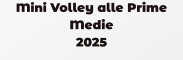 Mini Volley alle Prime Medie 2025