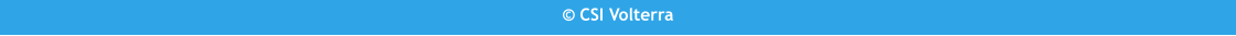 © CSI Volterra