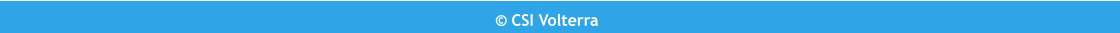 © CSI Volterra