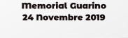 Memorial Guarino 24 Novembre 2019