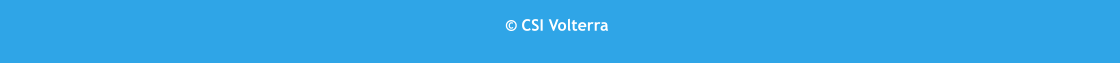 © CSI Volterra