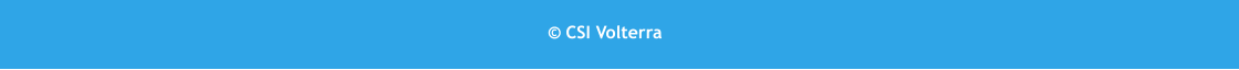 © CSI Volterra